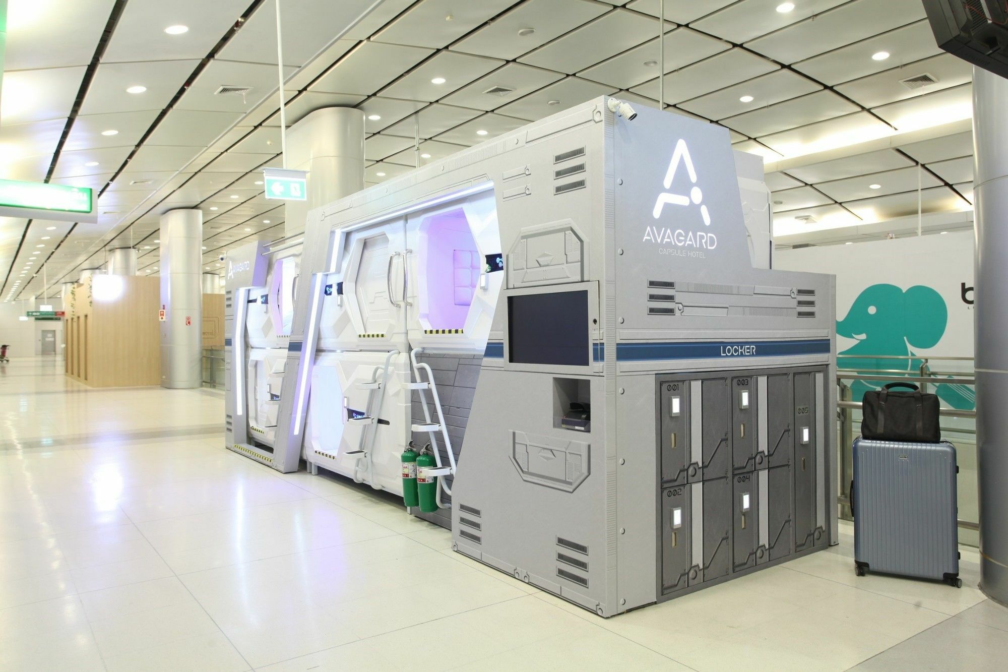 Avagard Capsule Hotel - Suvarnabhumi Airport Samut Prakan Exterior foto