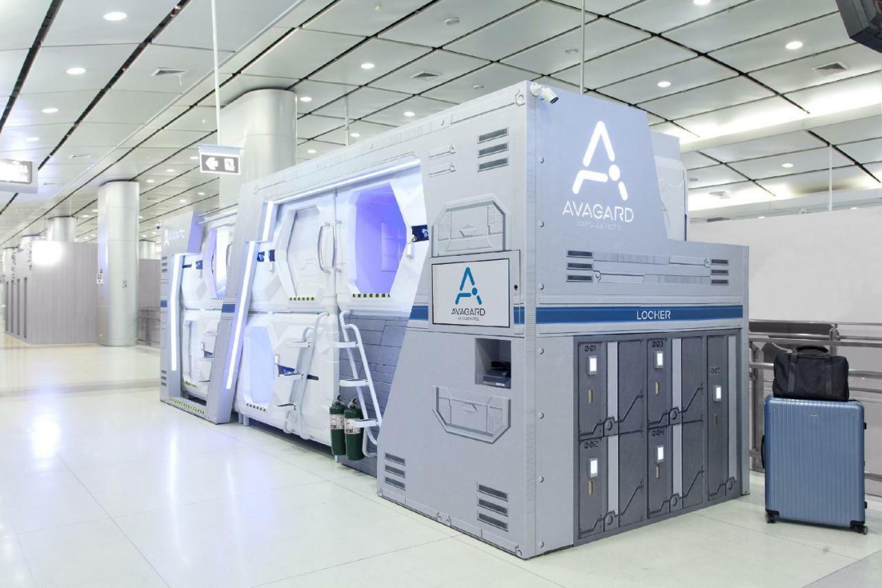 Avagard Capsule Hotel - Suvarnabhumi Airport Samut Prakan Exterior foto